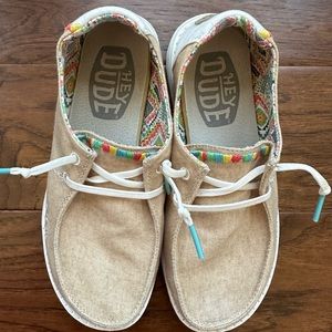 Hey Dude Wendy Boho Sand Youth 4 Ladies 5